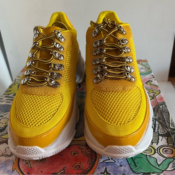 NIB Jeffrey Campbell Hotspot Chunky Oversized Platform Sneakers - Picture 3 of 12